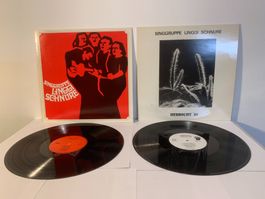 !!!SALE!!! 2x LPs "Singgruppe Linggi Schnurre" 1977, 1984