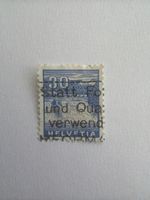 Briefmarke Helvetia 30 Rappen guter Zustand