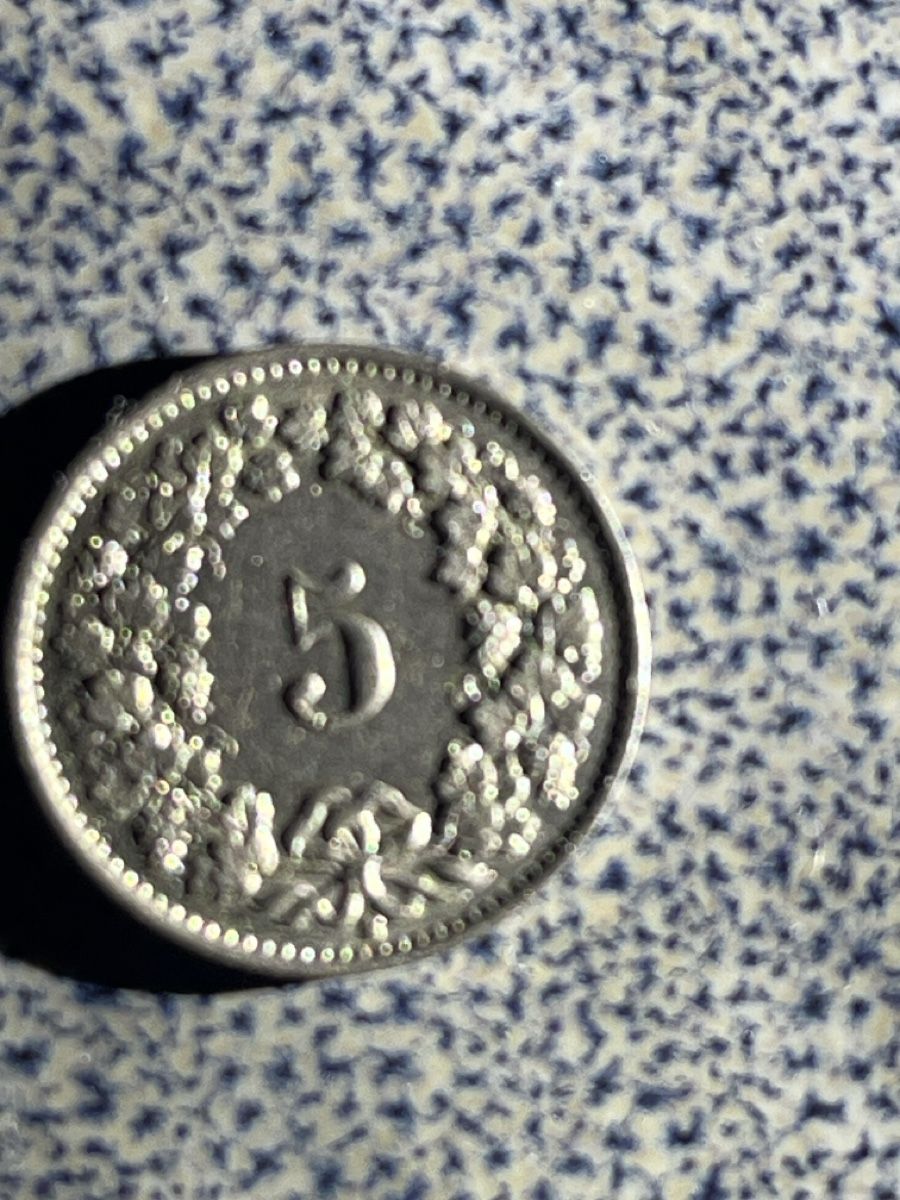 Tutti le monete: 5 centimes suisse 1945 rare TTB – Usato da Prangins venduto da Rodard8 1
