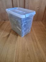 2.6 Kilo Legosteine - Dunkelgraue Teile, 2.7kg, mit Box.