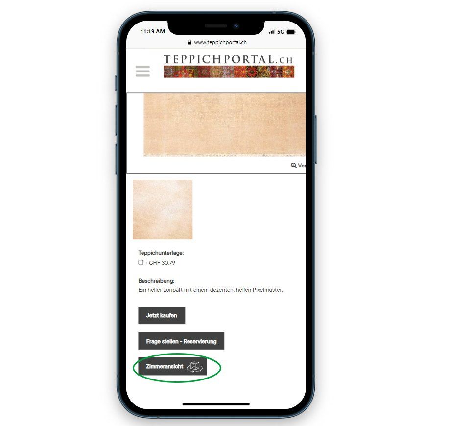 Gabbeh Teppiche: Neutraler Teppich Loribaft  mit Seide 151 x 101 cm – Neu (gemäss Beschreibung) aus Eglisau von Teppichportal