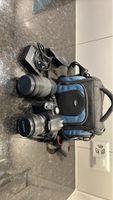 Canon EOS Camera with Lenses and Bag Used