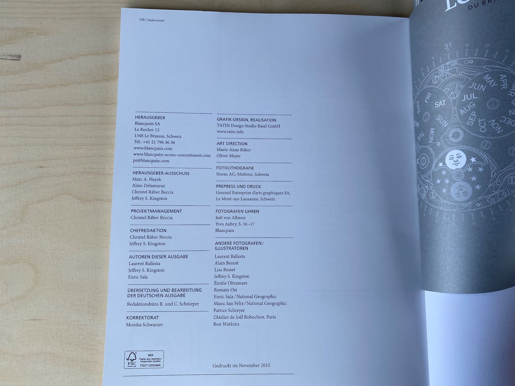 Libri: 2 Blancpain Lettres du Brassus – Usato da Feldbach venduto da Olive1 8
