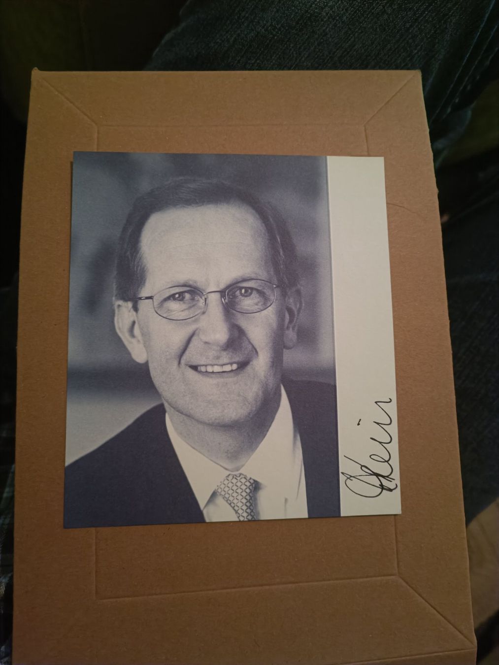 Autographes: Joseph Deiss - alt Bundesrat - handsigniert – D'occasion à Menziken par Autogramme