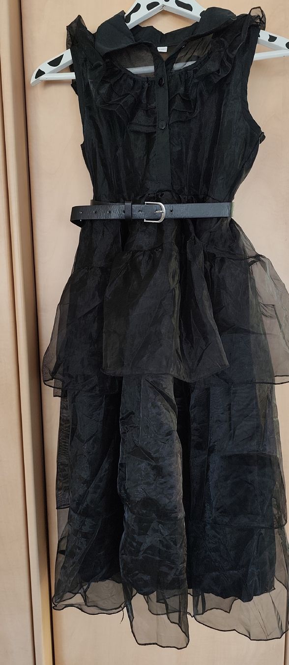 Costumi: Wednesday Adams Kostüm Gr.140 – Nuovo (secondo la descrizione) da Dietwil venduto da kim_9ntv