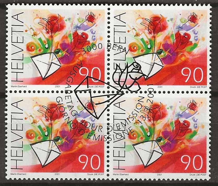 Tutti i francobolli: B1019 - Félicitations B4 1er jour – Usato da Trélex venduto da Phil_Albert