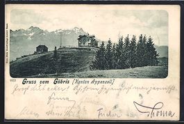 Gäbris /Appenzell, Hof auf dem Gipfel