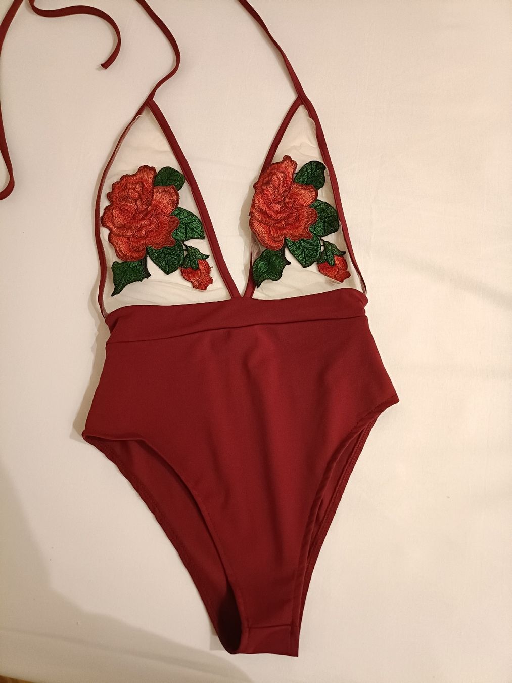 Top: Damen Body Rosenmuster Neu Gr. S – Nuovo (secondo la descrizione) da Dübendorf venduto da Me_sa 1