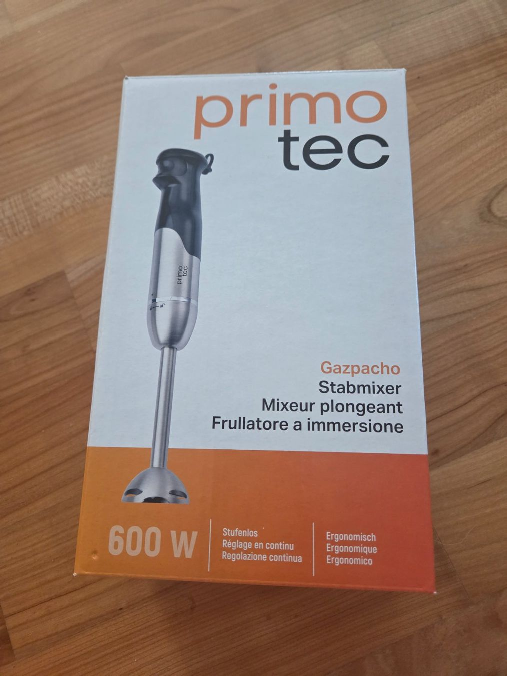Primotecq Küchengeräte: PrimoTec Stabmixer 600 W – Gebraucht aus Schwerzenbach von BilboInSchwerzi
