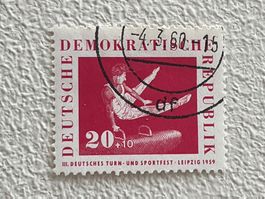 Sport Thema Briefmarke