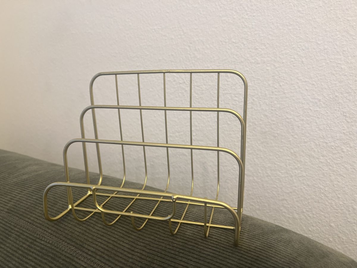 Altro in Decorazioni & Accessori: Goldener Briefständer/Organizer – Usato da Zürich venduto da lisitsyna