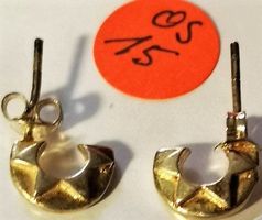 Ohrstecker Hacken Stern Silber925 (OS15)