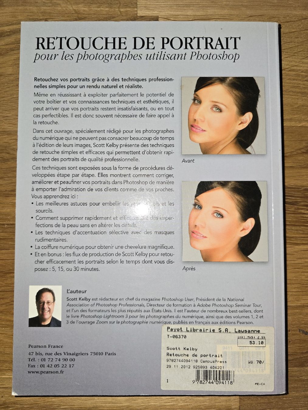 Foto & Immagini: Retouche de portrait: Techniques Photoshop, Scott Kelby – Usato da Champagne venduto da LoomiStudio 1