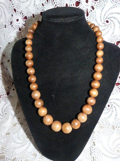 Colliers: Halskette vintage, Holz – D'occasion à Nunningen par Fashion-Ave51 1
