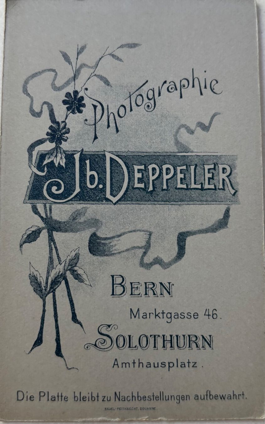 Cartoline postali: CDV Jb. Deppeler, Bern, Solothurn - Berner Tracht – Usato da Frauenfeld venduto da Merk52 1