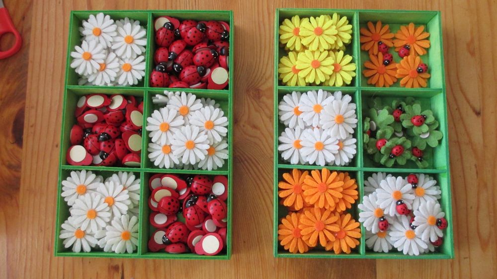 Baker Ross Pots De Fleurs Coccinelles En Céramique, Fournitures Pour