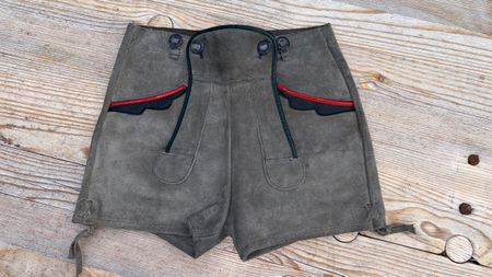 Trachten-Wildlederhose neuwertig, ca. Gr. 110, ca. EU 30-32