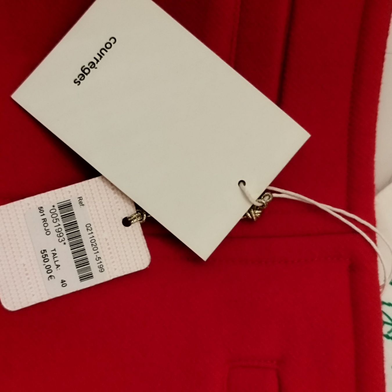 Gonne: Courreges Rock gr 40 fr neu . – Nuovo e nell'imballaggio originale da Basel venduto da pro_79rs 4