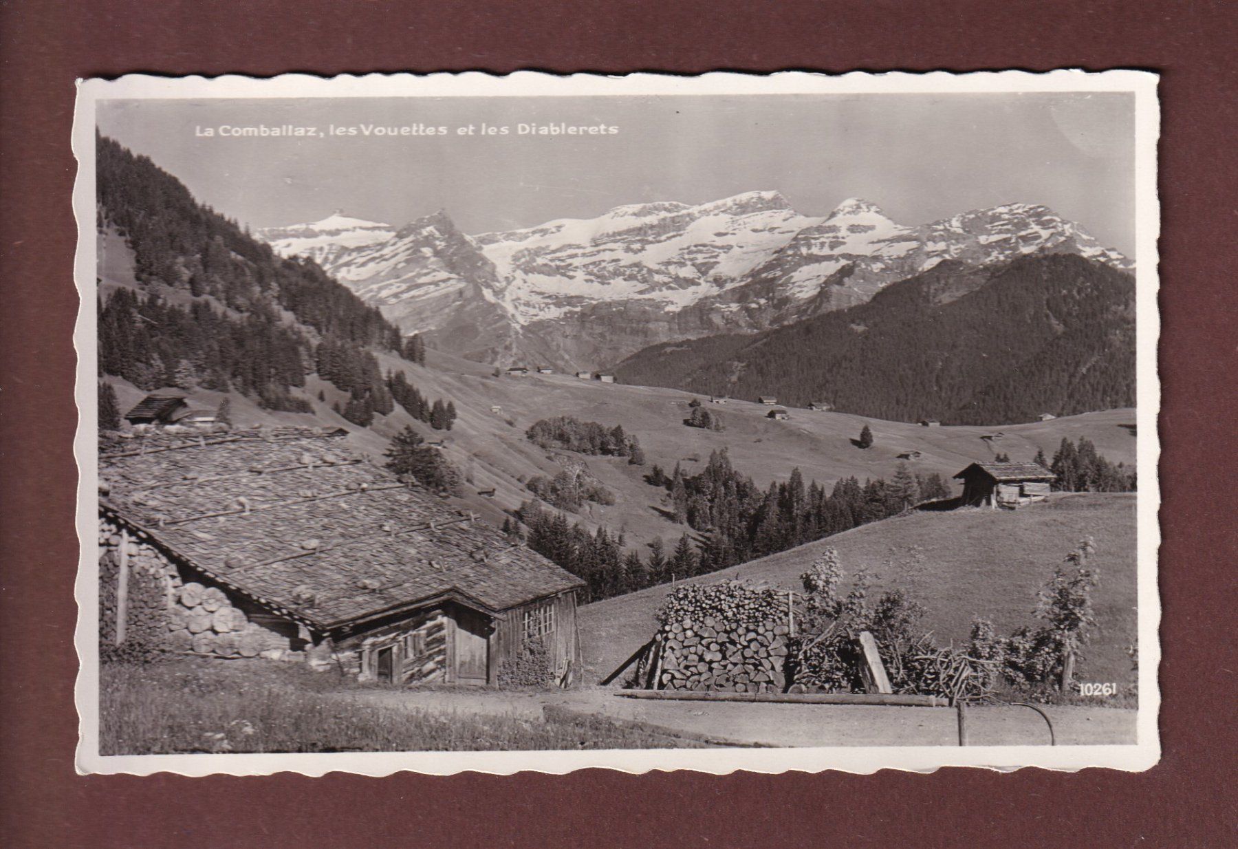 Cartoline postali: LA COMBALLAZ - Les Vouettes – Usato da Pully venduto da nicecards-shop