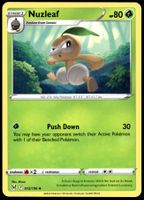 Pokémon Nuzleaf 012/196   SWSH11: Lost Origin