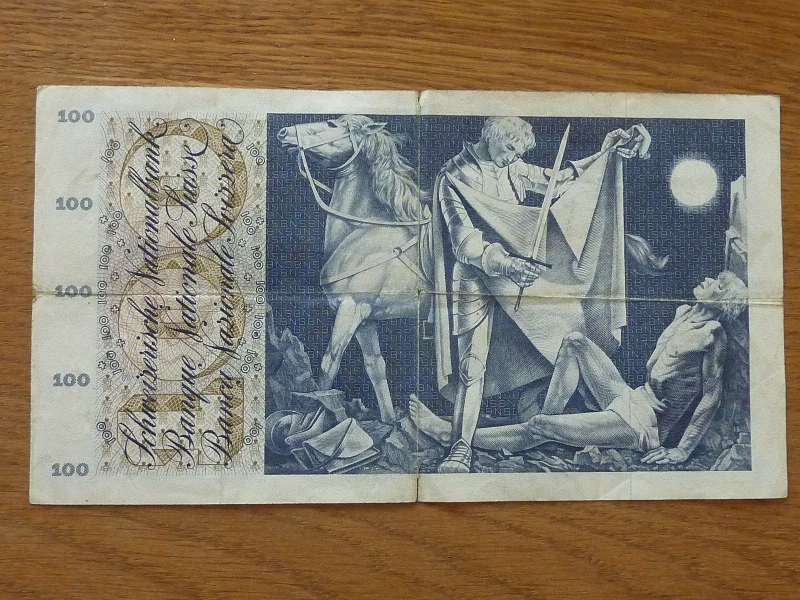 Banconote: 100 Fr. Note 10 Februar  1971 – Usato da Seon venduto da aee_7gpz 2