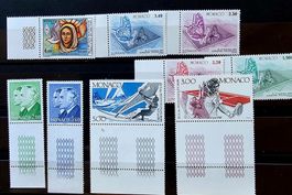 MONACO timbres neufs ** 1987