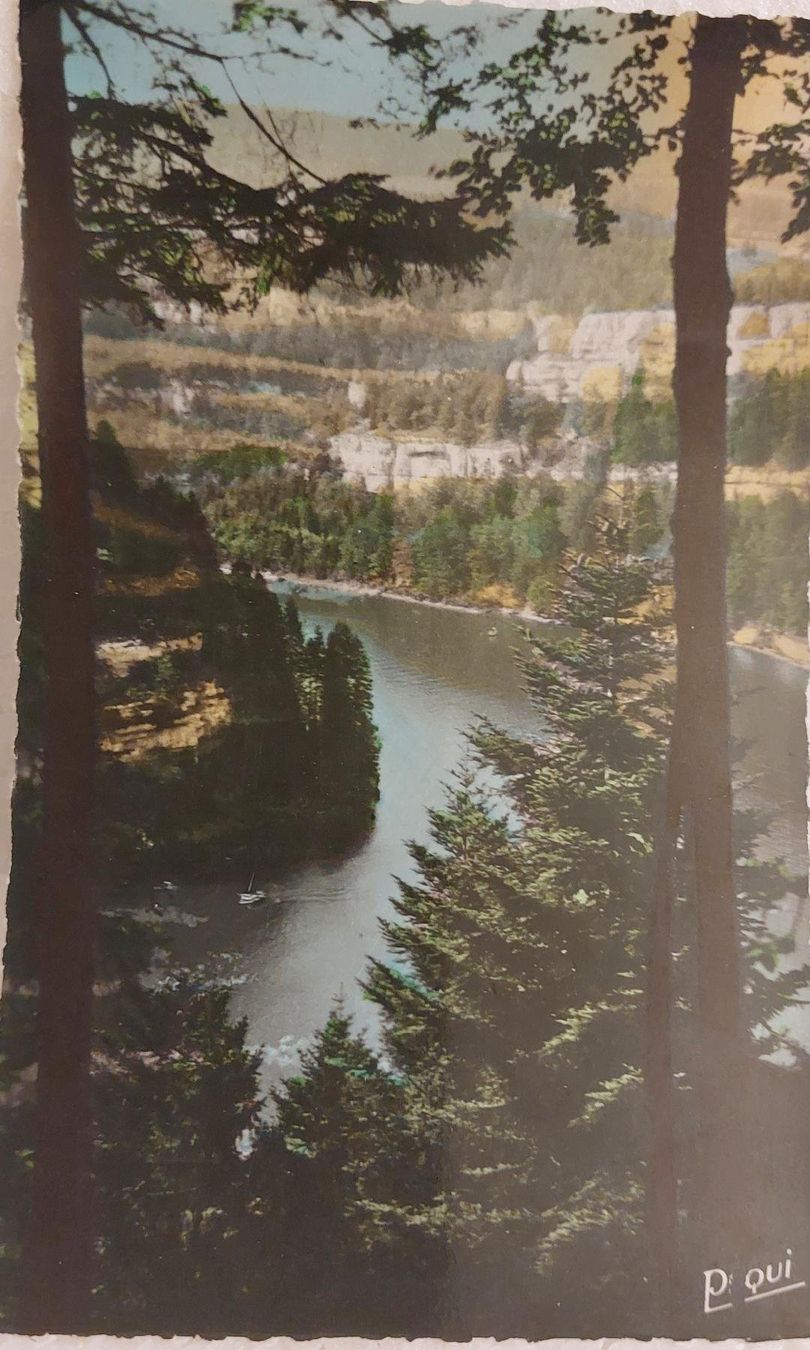 Cartoline postali: LES   BRENETS   -   Bassins du Doubs – Usato da Delémont venduto da Domdom1