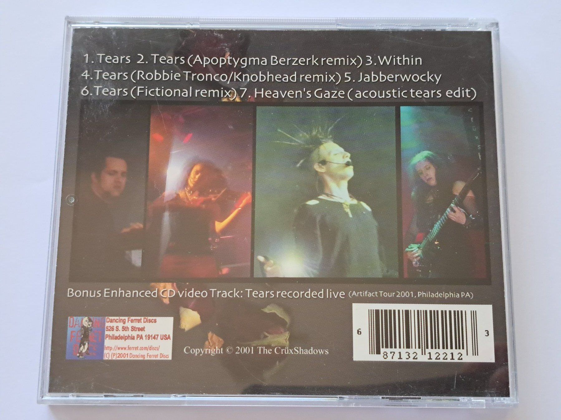 CD: Cd The Cruxshadows  - Tears – Usato da Pully venduto da bro_n52j 1