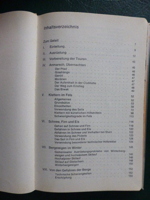 Libri: Bergsteigen Technik in Fels und Eis, SAC! – Usato da Triengen venduto da Nussbaum14 3