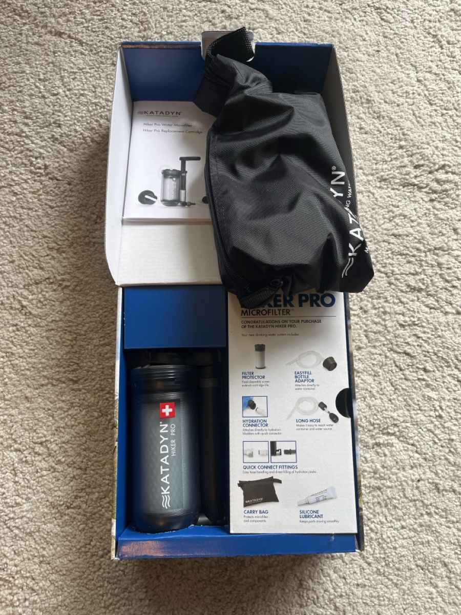 Katadyn Installations sanitaires: Katadyn Wasserfilter Microfilter – Neuf (Voir description) à Solothurn par saravxw 2