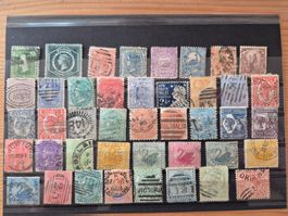 Australien Briefmarken gestempelt Zustand gem.Bilder C10