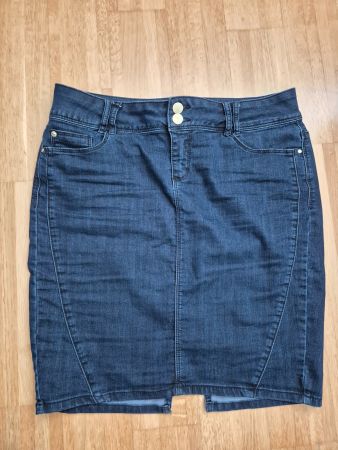 Jeans-Rock Damen Gr. 40