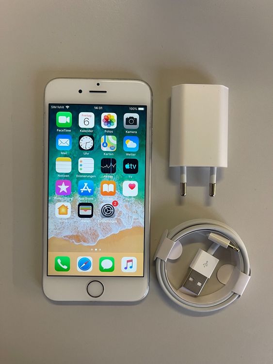 Apple IPhone 6 , 64GB, White/silber - Ohne ICloud | Kaufen Auf Ricardo