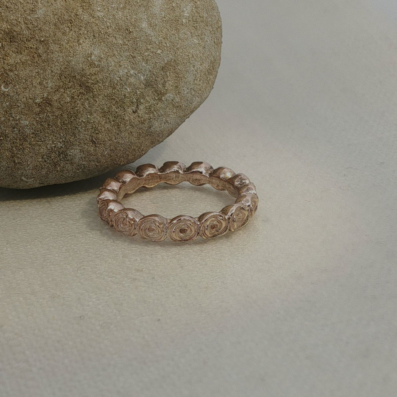 Olga Ribler Anelli: Floral Ring Silber rosevergoldet Grösse 55 – Nuovo (secondo la descrizione) da Luzern venduto da Schmuckoutlet 2