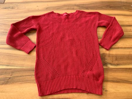 GUESS roter Strickpullover Grösse S