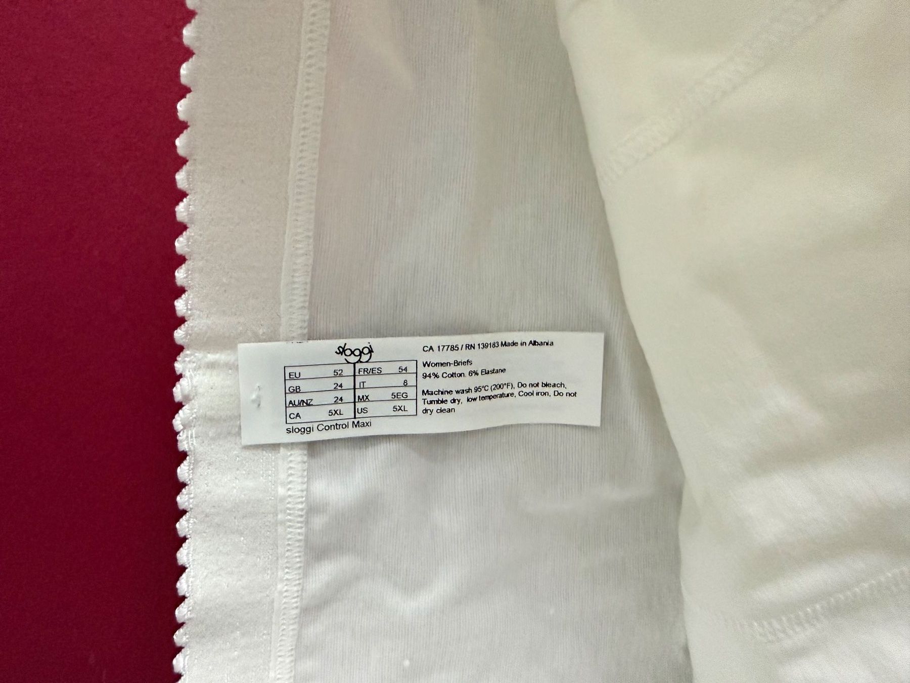 Sloggi Altra biancheria intima: SLOGGI, Slip MAXI CONTROL, Grösse 52, 2 Stück in Weiss – Nuovo e nell'imballaggio originale da Rudolfstetten venduto da gst_g7xl 5