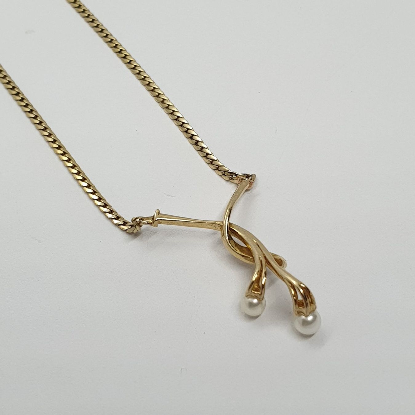 Catenine: Echt 9K Gold - S.W.P. Collier – Usato da Luzern venduto da Luzern-Goldhaus 1