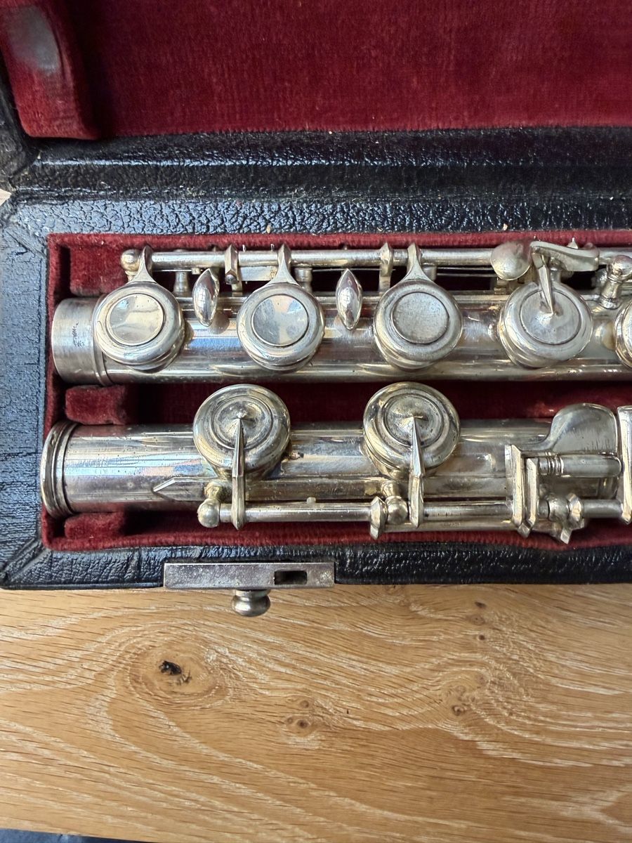 Strumenti musicali: Ancienne flûte traversière Leblanc Paris – Usato da Fleurier venduto da salar 4