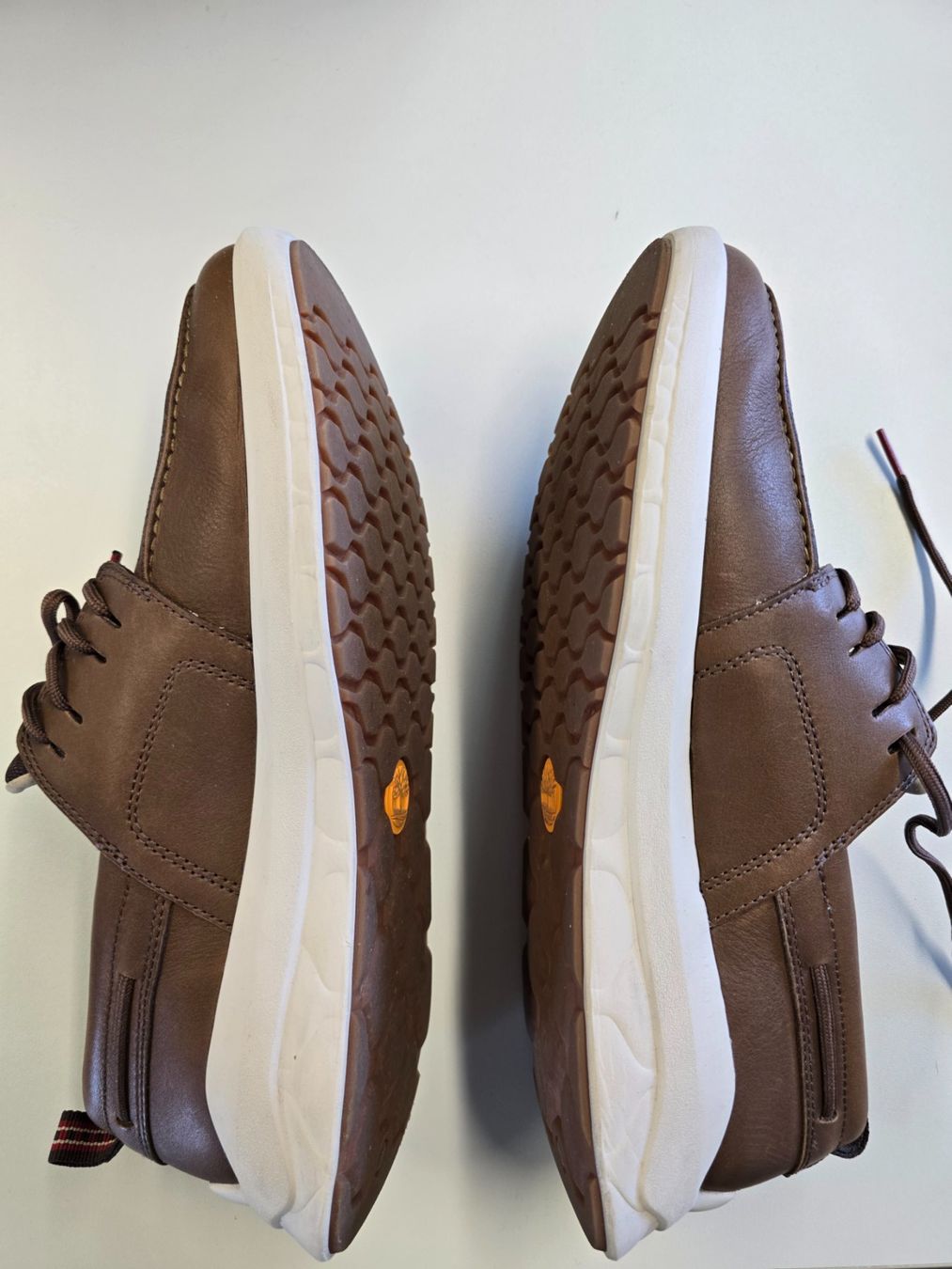 Scarpe da uomo: Timberland Herren Schuhe Braun Leder – Nuovo (secondo la descrizione) da Dietlikon venduto da Dilara5 4