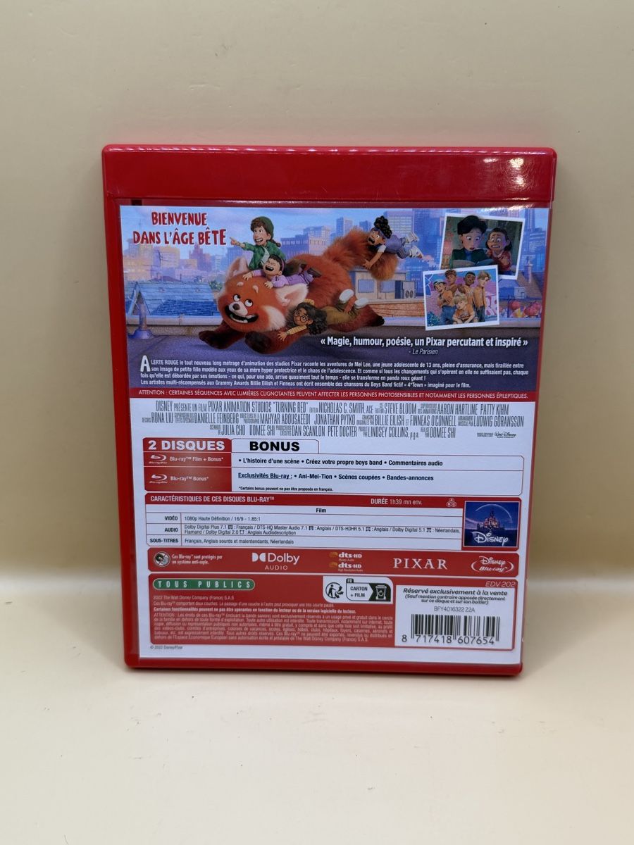 Tutti i DVDs: Blu-ray Disney Pixar Alerte Rouge – Usato da Genève venduto da sho_67qj 1
