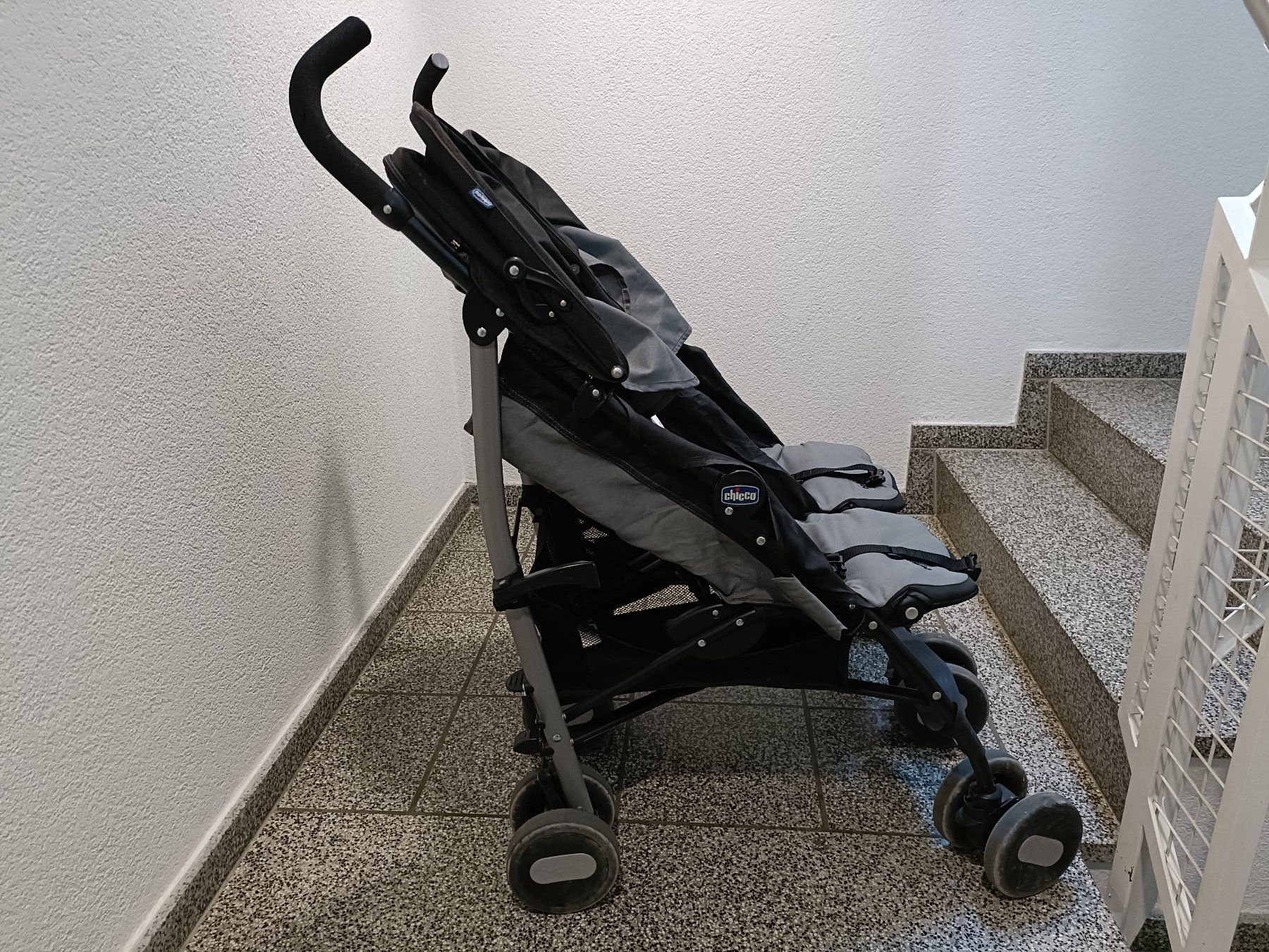 Chicco Carrozzine: Chicco Echo Twin Doppelbuggy // Kinderwagen – Usato da Zürich venduto da chalio 4