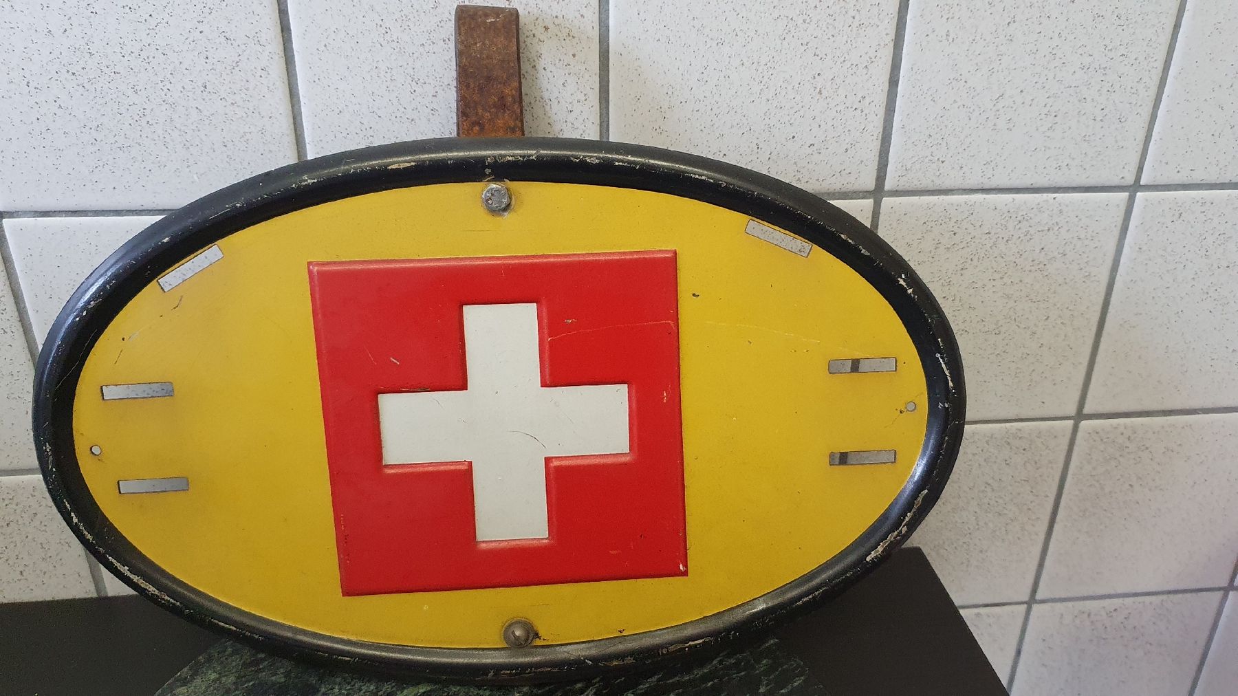 Schilder: Altes Schweizer Autoschild 1939-1945 – Gebraucht aus Dietikon von Allegra34 4