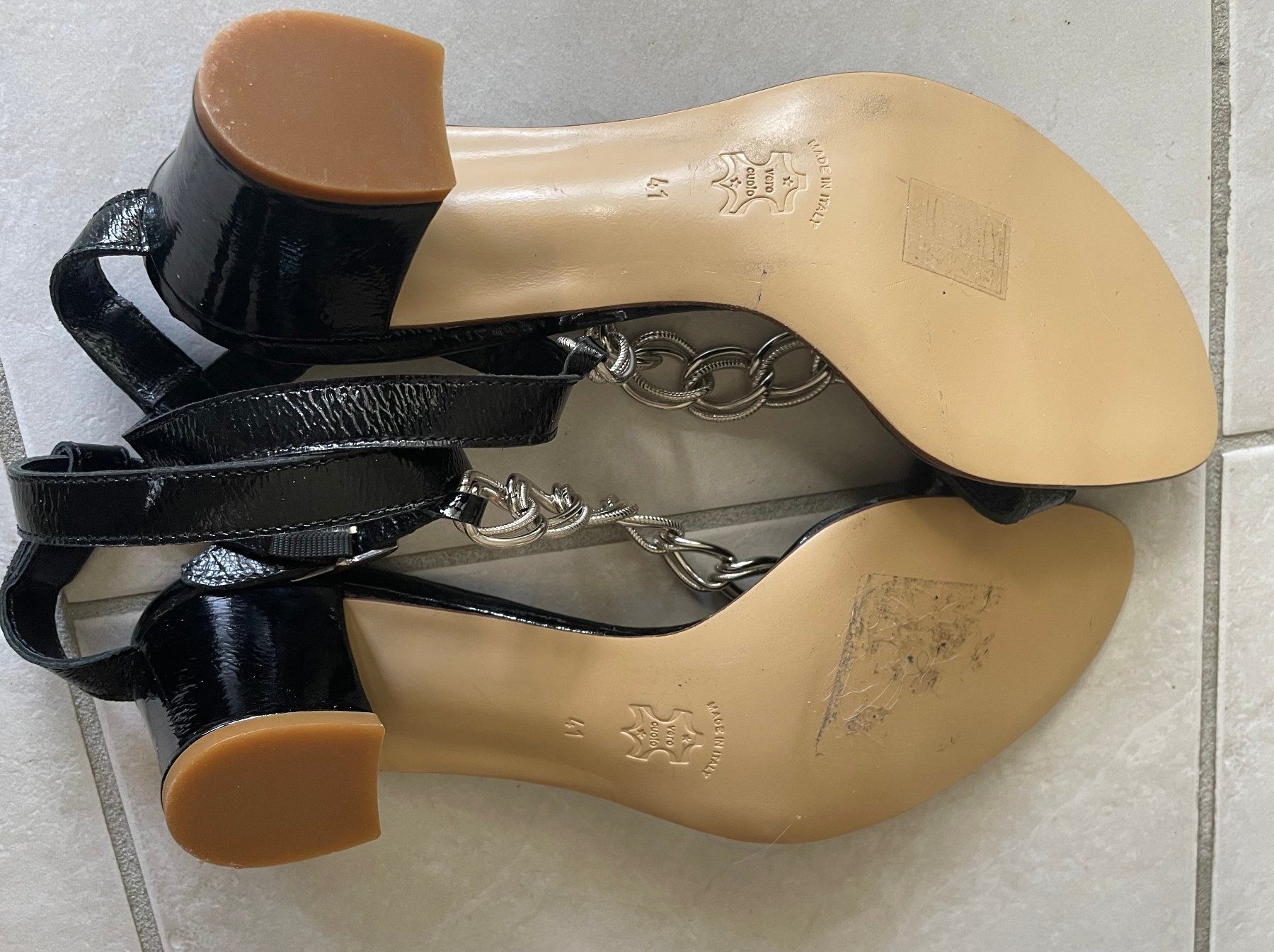 Scarpe da donna: NEUE Echt Leder Sandalen – Nuovo (secondo la descrizione) da Etoy venduto da Airesun 3