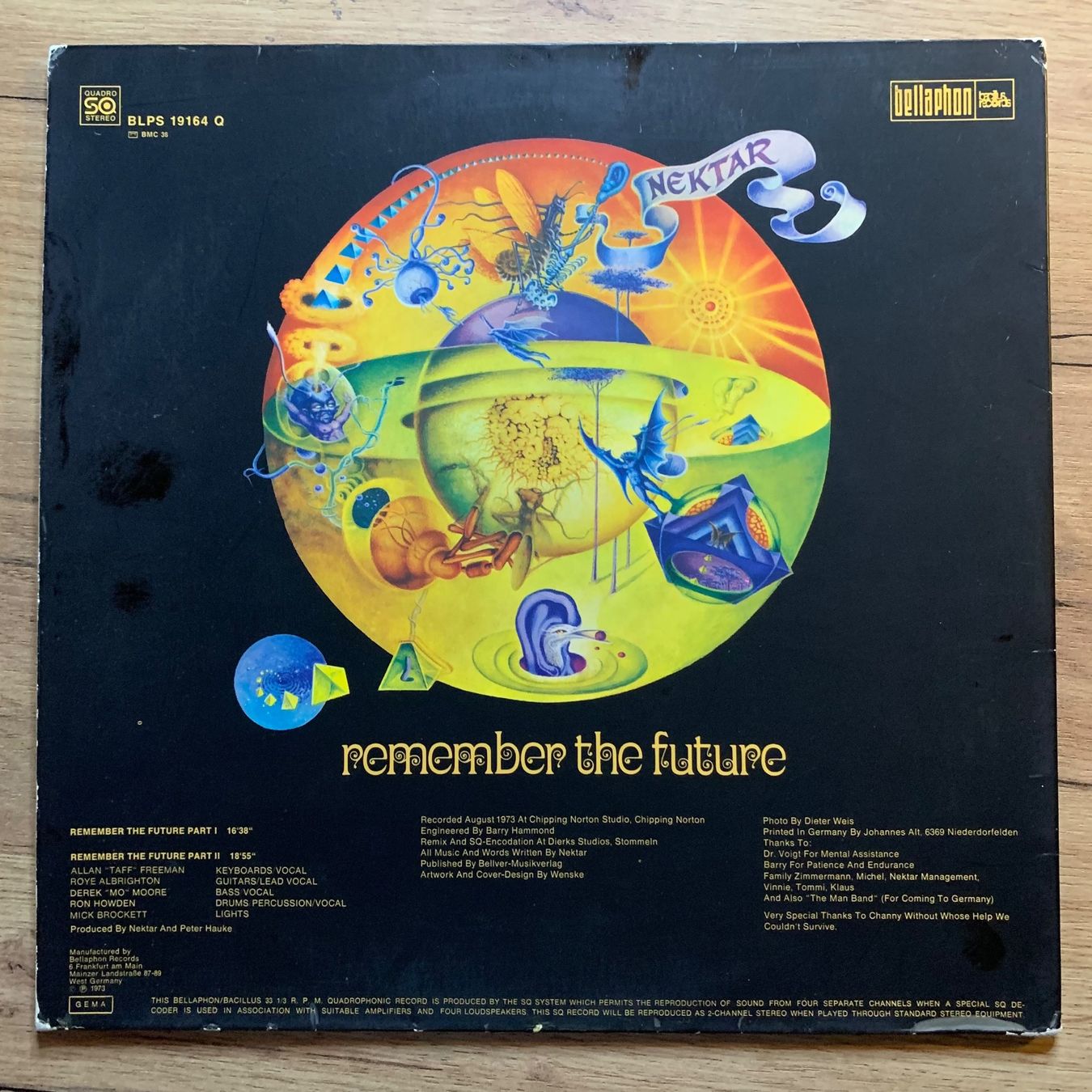 Vinyles: NEKTAR - REMEMBER THE FUTURE...OG GER 1973...VG/VG+ – D'occasion à Gals par Diskopatshop 1