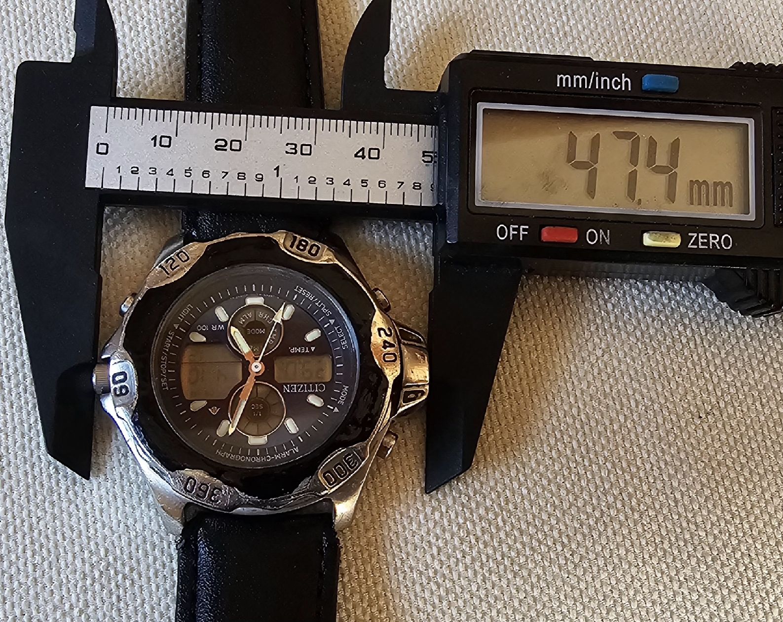 Citizen Orologi: CITIZEN Chronograph Herrenuhr 47.4mm – Usato da Speicher venduto da Lemore 5