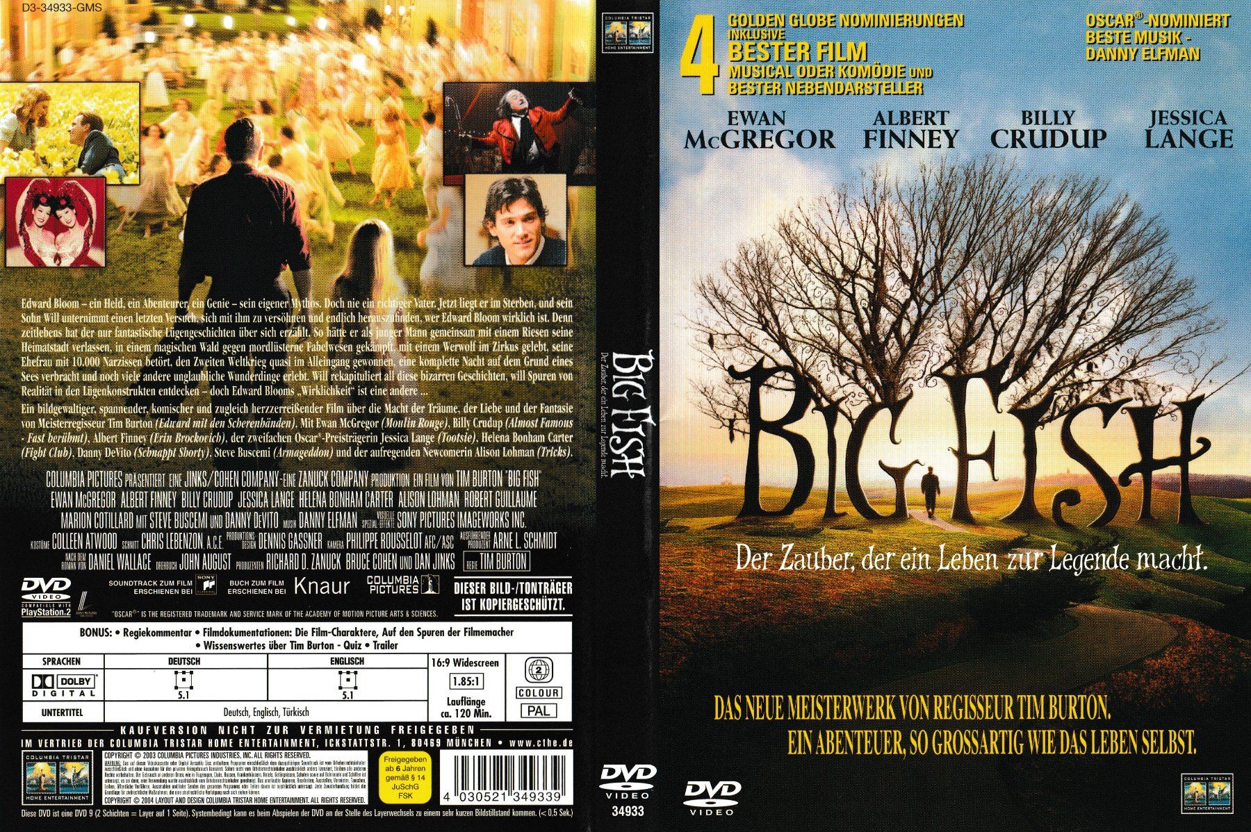 Tutti i DVDs: DVD - Big Fish – Usato da Langnau am Albis venduto da MediaRescuerKeLoX