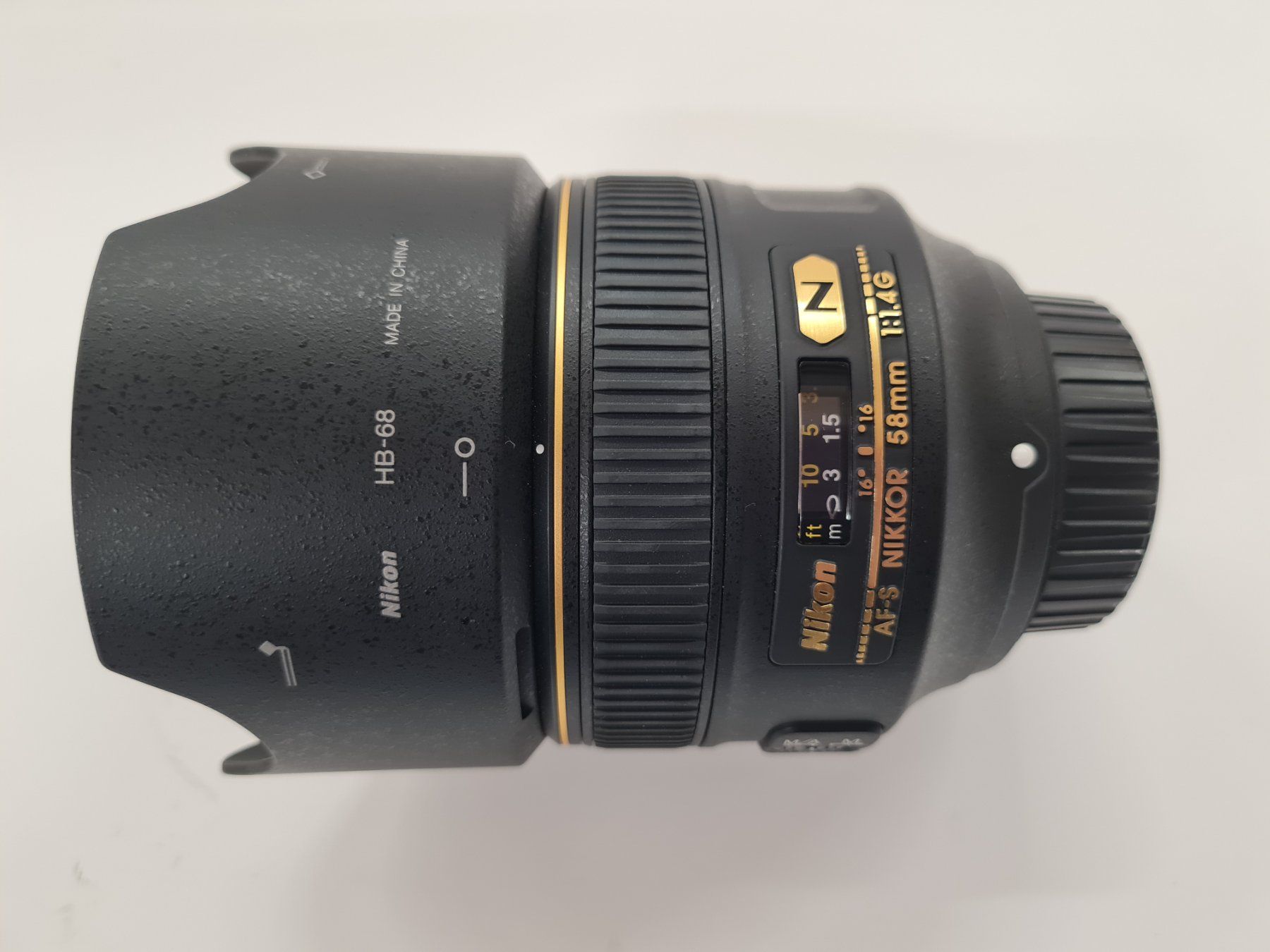 Nikkor Obiettivi: Nikkor AF-S 58mm 1:1.4G N – Usato da Blumenstein venduto da Funicorn