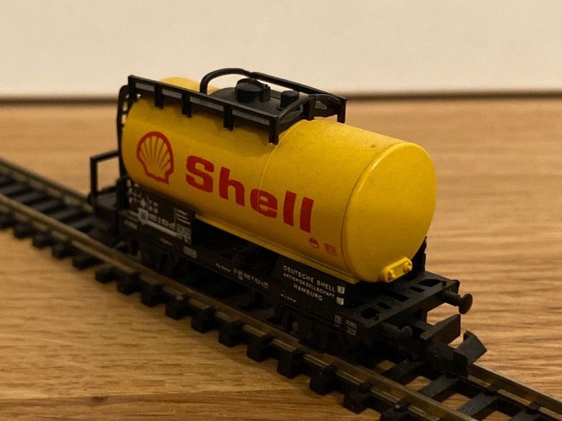 Trix Modellini di ferrovie: Minitrix 3541 Kesselwagen "Shell“ – Nuovo (secondo la descrizione) da Schlierbach venduto da Look8 1