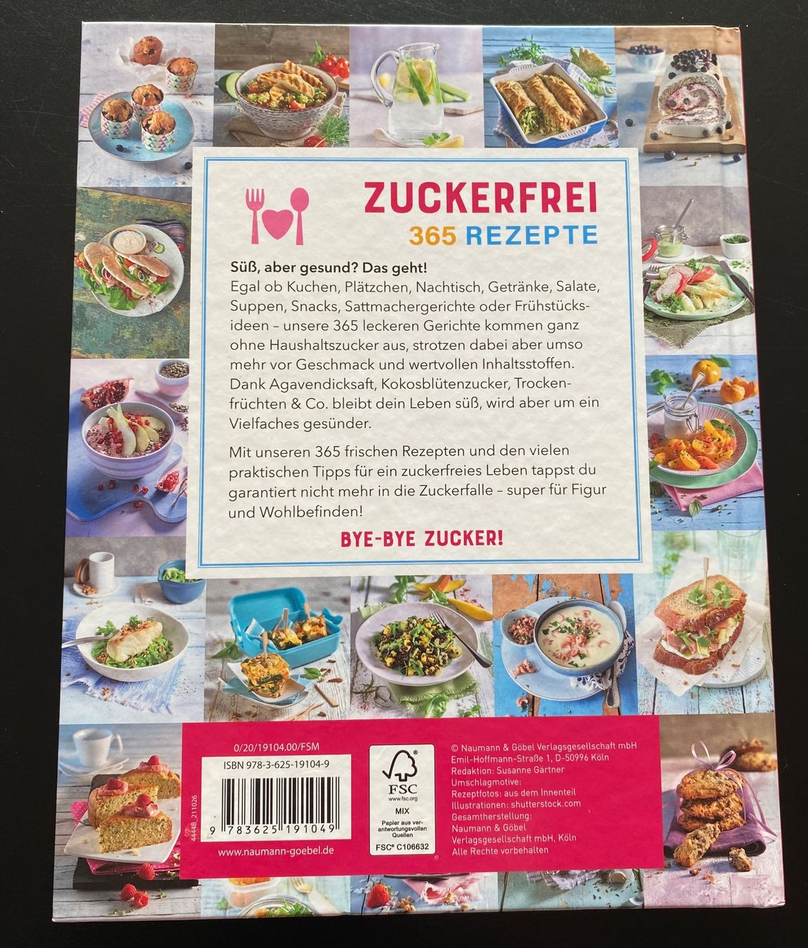 Libri: 365 ZUCKER FREI REZEPTE – Usato da Nussbaumen AG venduto da schuba2000 1