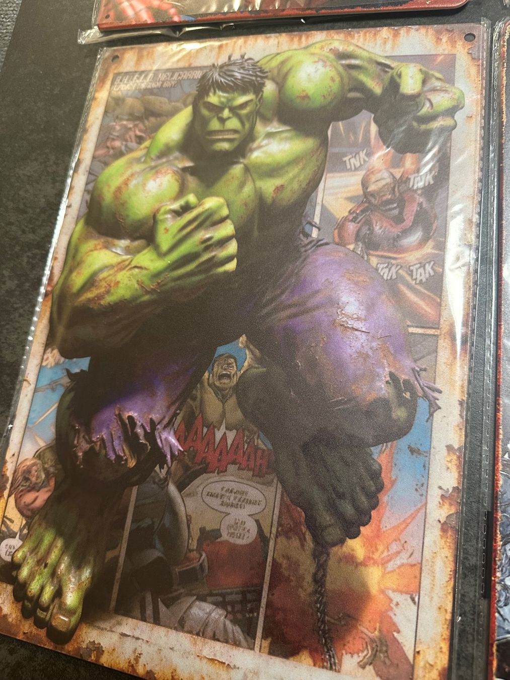 Comics: Metallschilder – Gebraucht aus Cham von car_27bf 3